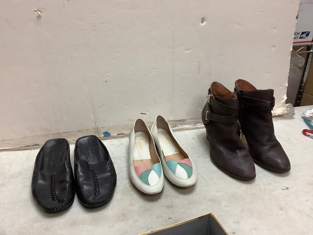 Cole Hann (Size 8), Bruno Valenti Flats, Louise et Cie (Size 8 1/2): Cole Hann (Size 8), Bruno Valenti Flats, Louise et Cie (Size 8 1/2)