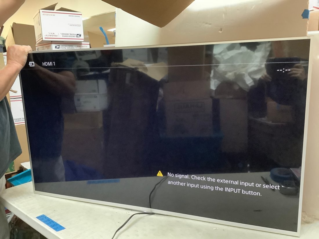 55inch. cable ready Sony television (model no.XBR-55X800B) (1 of 1)