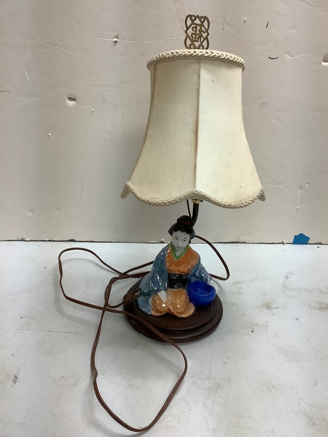 Decorative oriental lamp(18.5in.tall) (1 of 1)