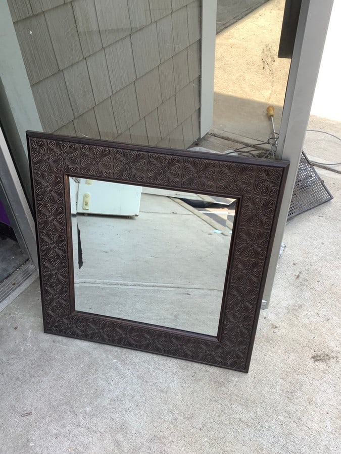 Hanging Square Wall Mirror (29x29 in) (1 of 1)