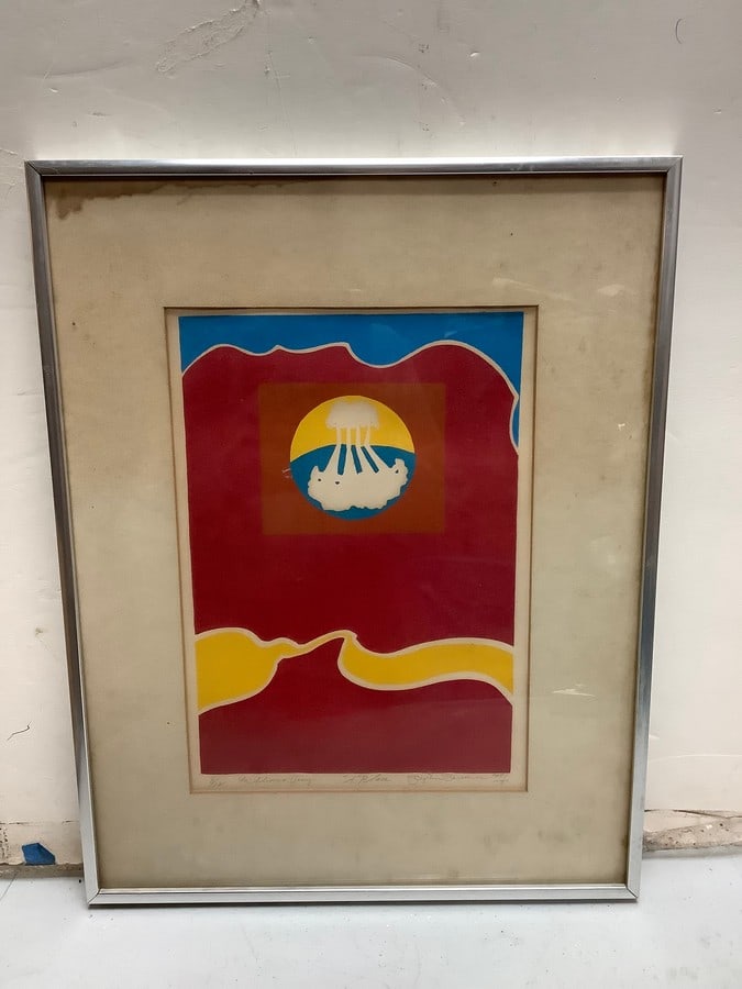 Framed artwork signed 18inx14.5in (1 of 1)