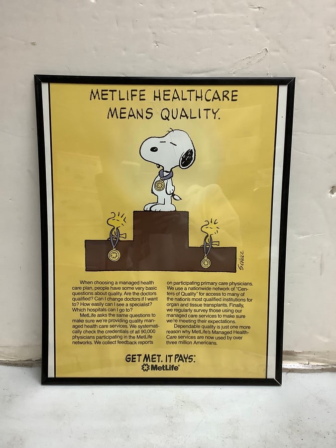 MetLife Peanuts print(16in.x20in.) (1 of 1)
