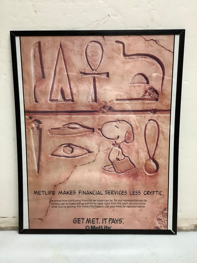 MetLife Peanuts print(16in.x20in.) (1 of 1)