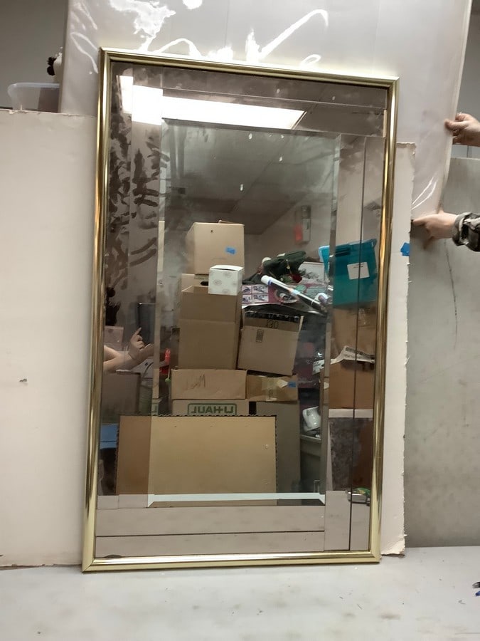 Decorative mirror(50in.x29.5in.): Decorative mirror(50in.x29.5in.)
