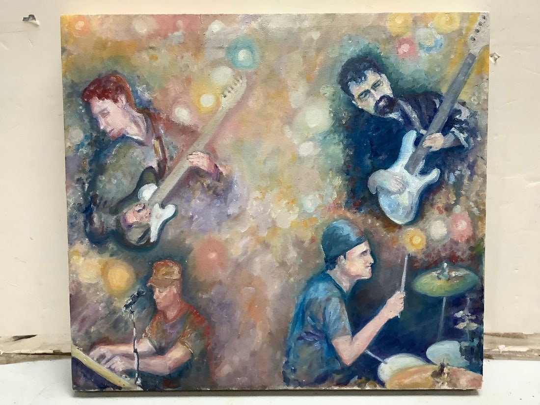 Oil on canvas painting signed Andrew Ricci 2010(18in.x20in.) (1 of 1)