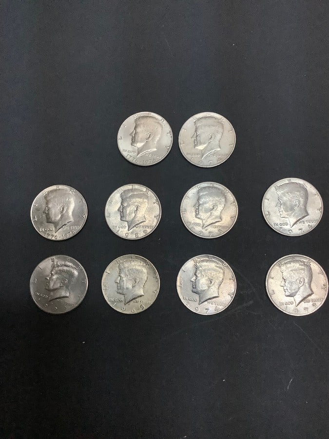 Lot of collectible JFK half dollars(various years) (1 of 1)