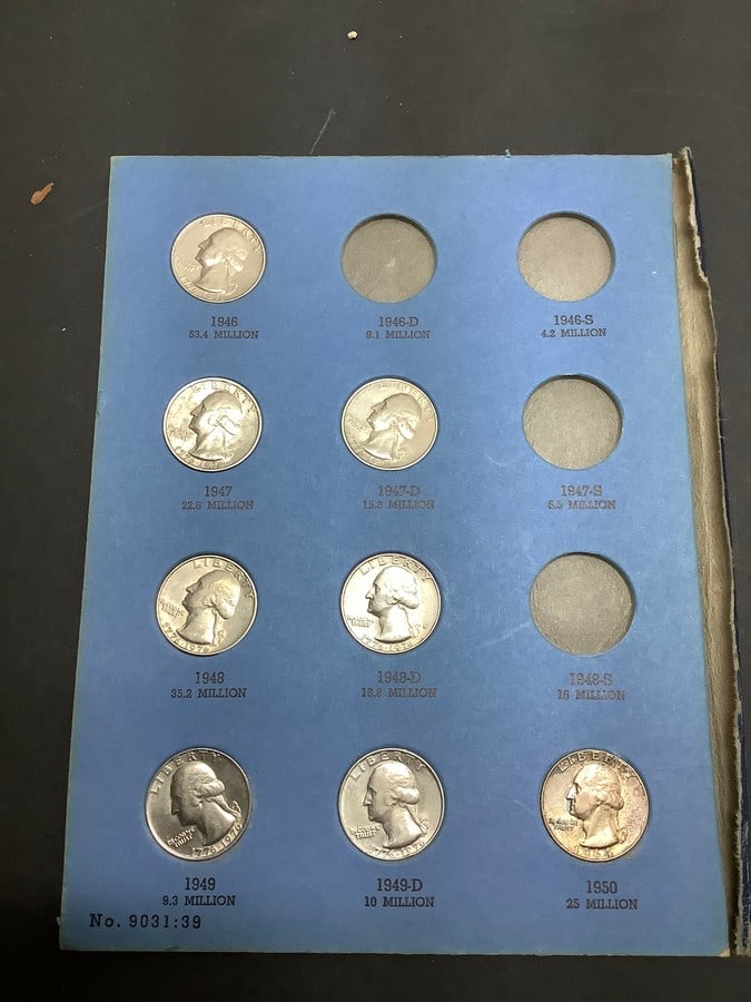 Lot of collectible silver quarters(various years) (1 of 1)