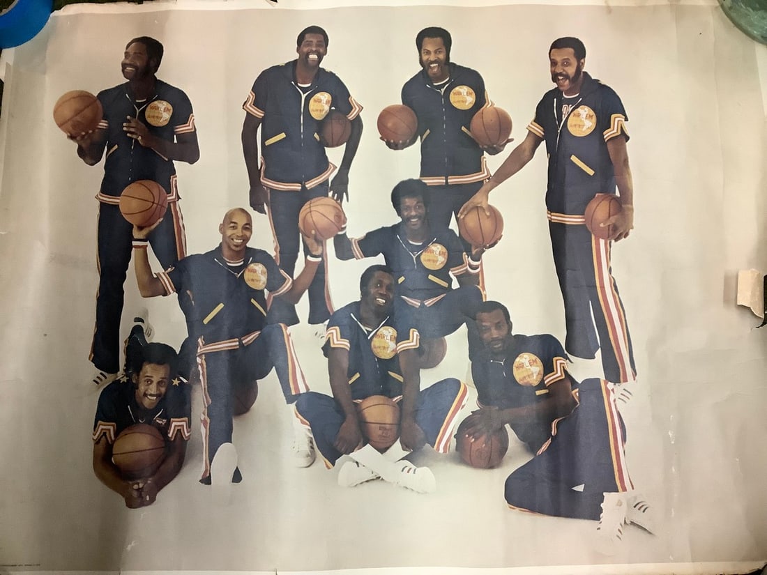 Vintage Harlem basketball poster(24in.x33in.) (1 of 1)