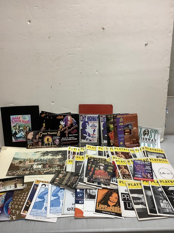 Lot of various Playbills and more: Lot of various Playbills and more