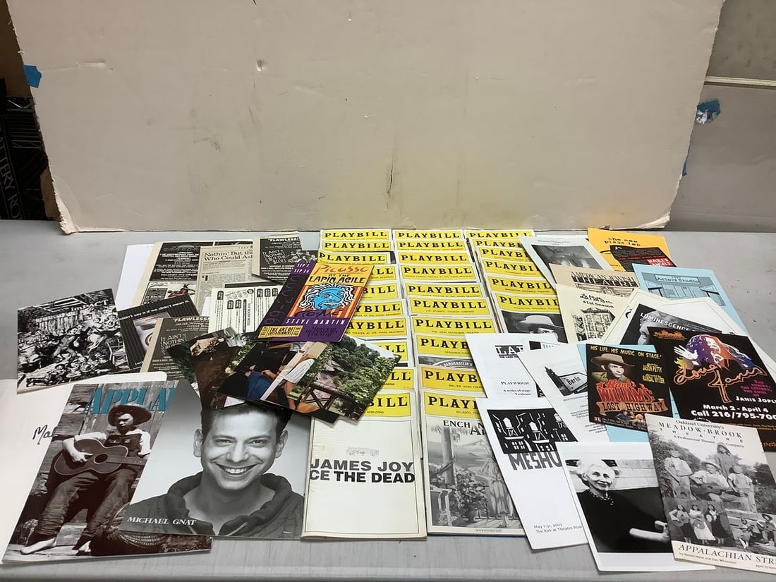 Lot of vintage Playbills and more: Lot of vintage Playbills and more