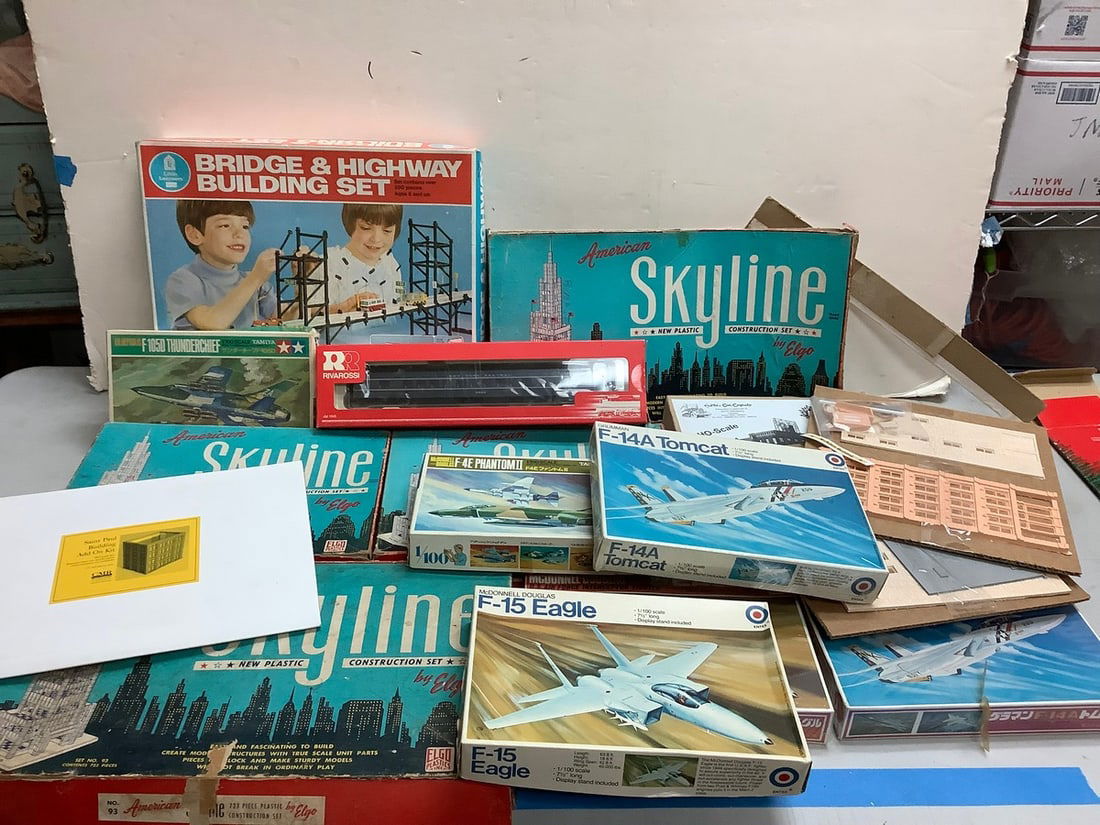 Large lot of complete models and more(some sealed) (1 of 1)