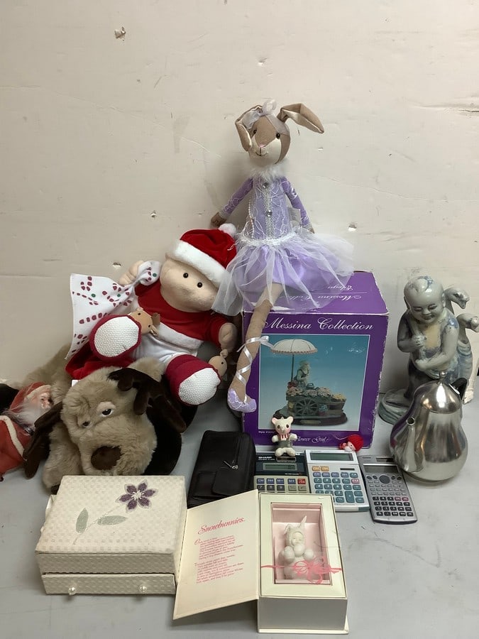 Messina Collection Flower Girl, Buddha statue-14in.tall, dolls, and more (1 of 1)