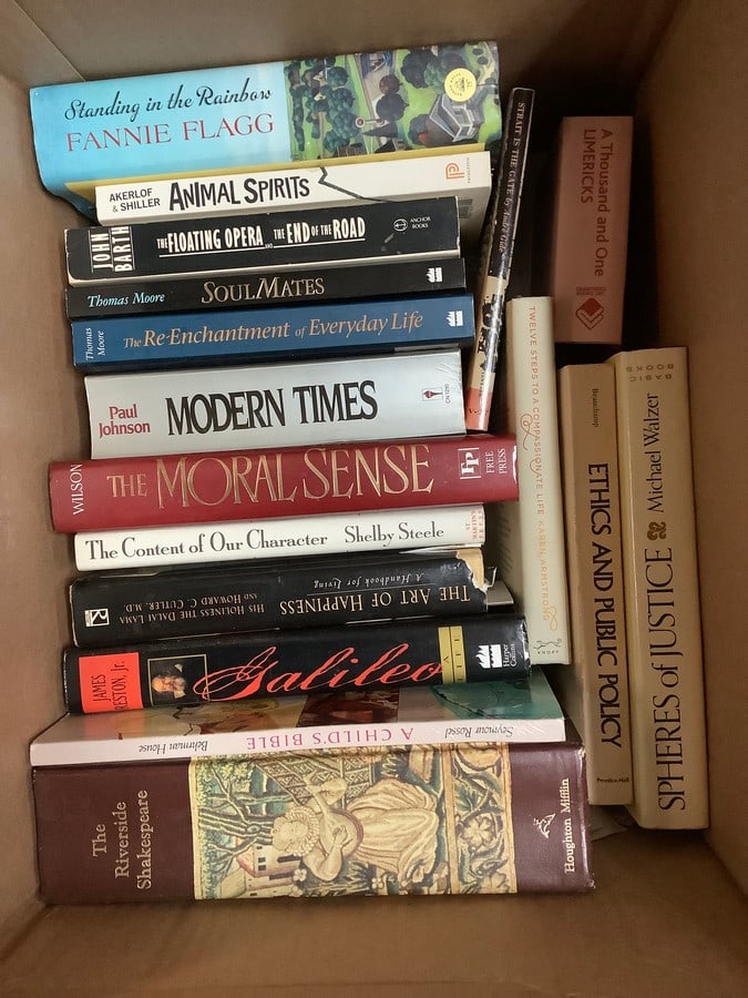 Vintage books(A Child's Bible, The Moral Sense, SoulMates, etc.) (1 of 1)