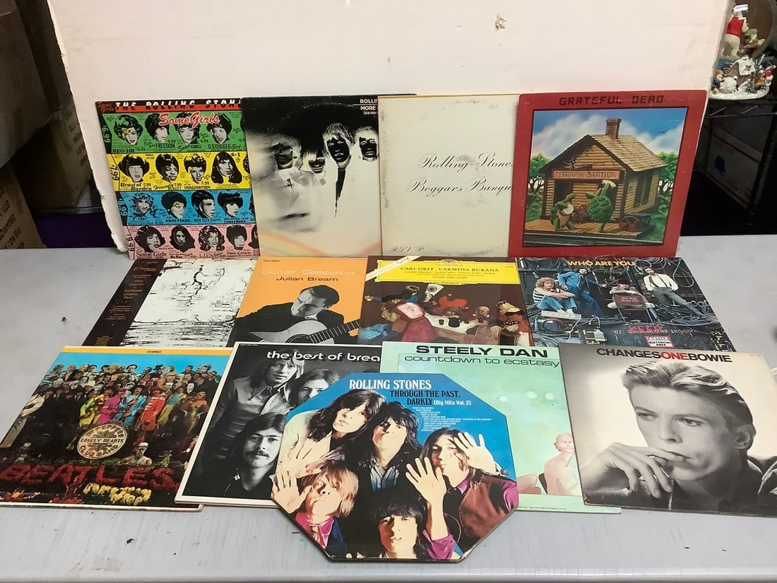 Vintage records(Rolling Stones, Grateful Dead, Beatles, and more ): Vintage records(Rolling Stones, Grateful Dead, Beatles, and more )
