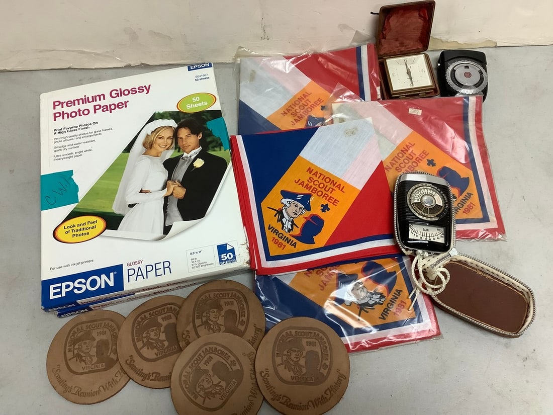 Epson premium glossy photo paper, vintage dual professional light meter, and more (1 of 1)