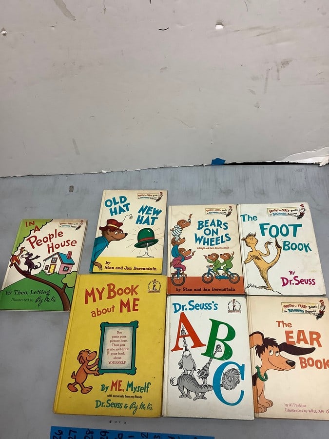 Lot of Dr. Seuss Books The Foot Book, ABC and More (1 of 1)