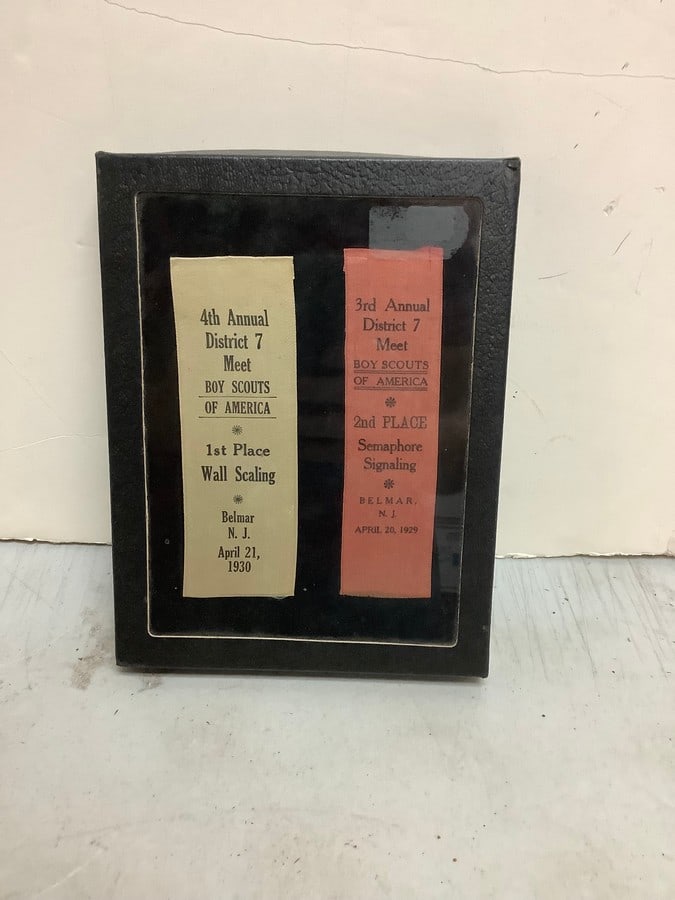 Boy scouts of America first and second place ribbons (8.25X6.25): Boy scouts of America first and second place ribbons (8.25X6.25)