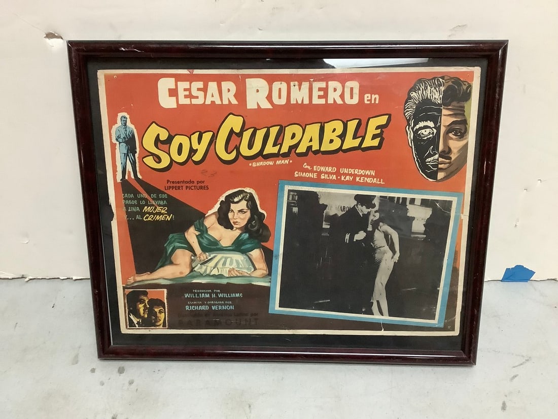 Framed Soy Culpable Poster ( 16in X 13in ): Framed Soy Culpable Poster ( 16in X 13in )