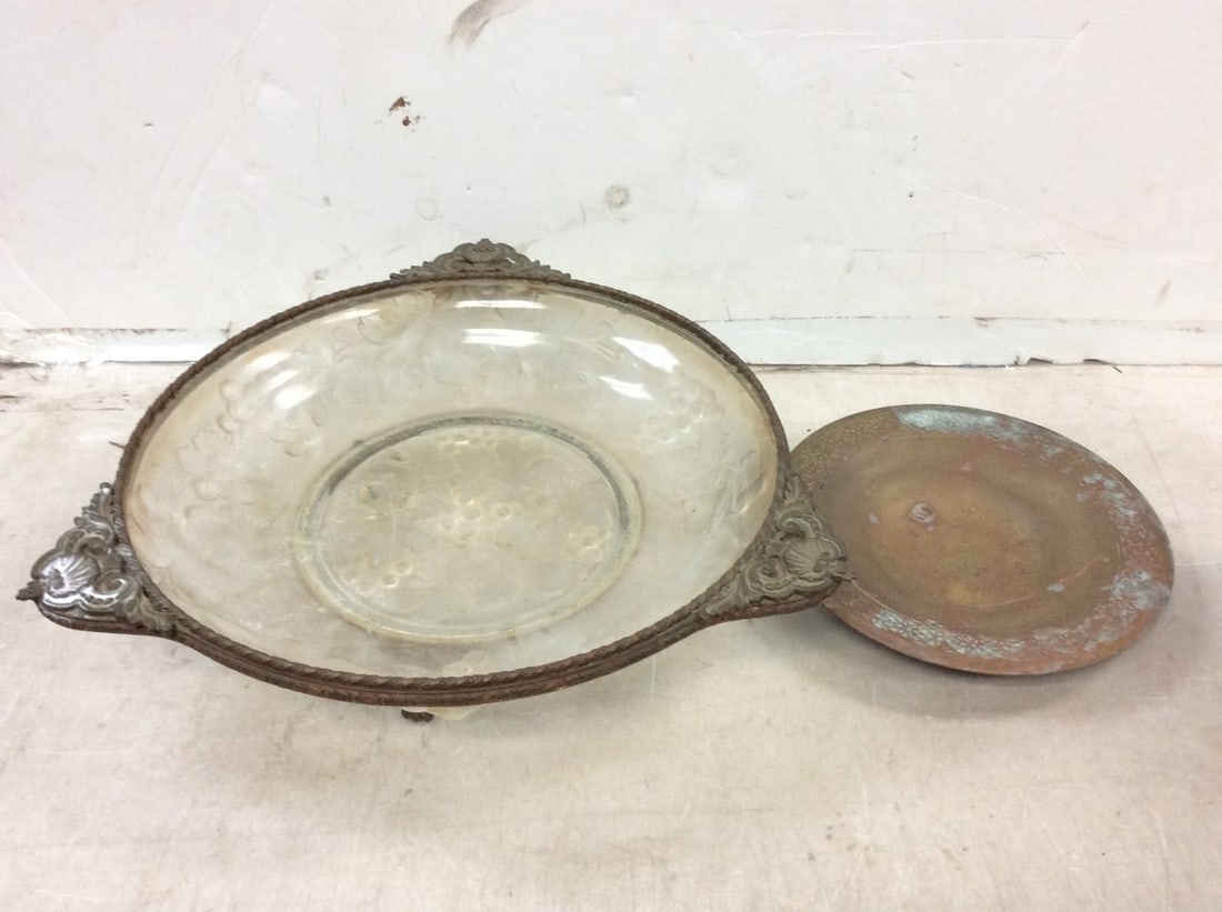 Marked Augusta Polin west germany and tiffany studios (largest 4in.tall, 16in.long): Marked Augusta Polin west germany and tiffany studios (largest 4in.tall, 16in.long)