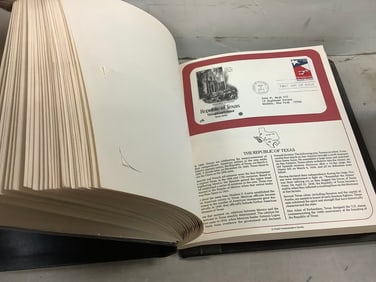 U.S. First Day Cover stamp album(1985-1987)
