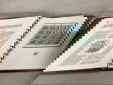 Unicef stamp album(Barbados, Canada, Jamaica, Peru, Somalia, and more)