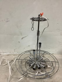 Metal light fixture(23in.tall)