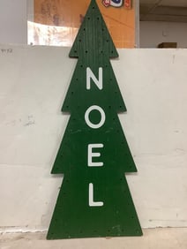 Noel tree decoration(41in.tall, 16in.long)