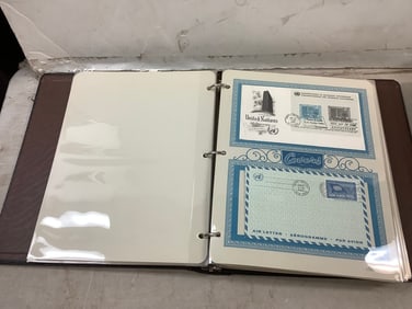 UN stamp album First Day Covers(1960-1962)