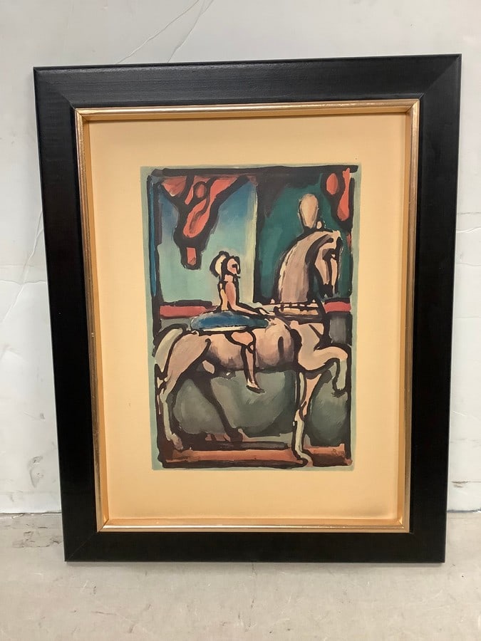 Framed canvas artwork(15.25in.x19.25in.) (1 of 1)