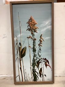 Framed painting(16.75in.x32.75in.)