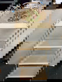 Floral MCM Shelving Rack (50 in Tall)