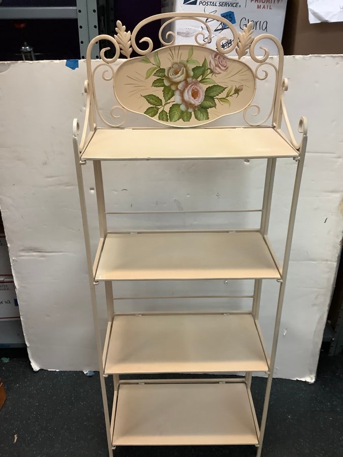 Floral MCM Shelving Rack (50 in Tall) (1 of 1)