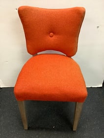 Orange MCM Chair (33in tall)