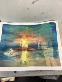 Vintage print 26x20