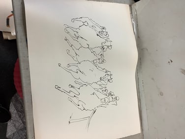 Vintage print 26x20