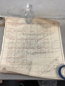 Key map for principal communities for new york and its enviroms 1928 21.5x20