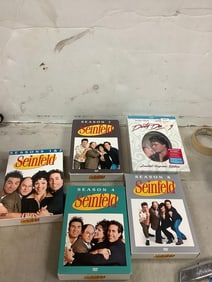 Lot of seinfeld dvd seasons and dirty dancing blueray