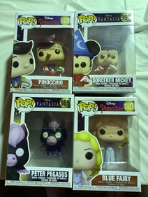 Lot of 4 Funko Figures NIB