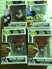 Lot of 4 Funko Figures NIB