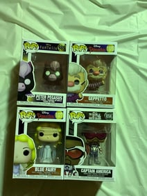 Lot of 4 Funko Figures NIB
