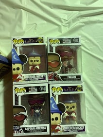Lot of 4 Funko Figures NIB
