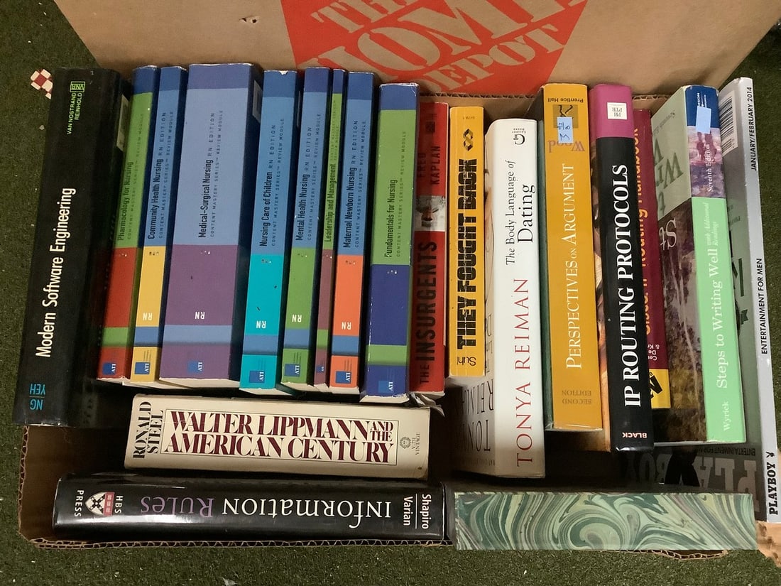 Vintage books(They Fought Back, Perspectives on Argument, Entertainment for Men, and more) (1 of 1)