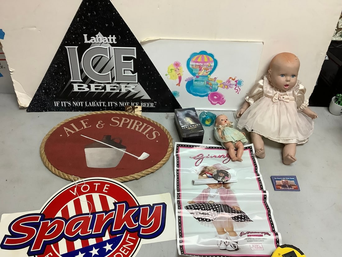 Decorative Signs/Posters, Baby Dolls (gerber, etc) and more: Decorative Signs/Posters, Baby Dolls (gerber, etc) and more