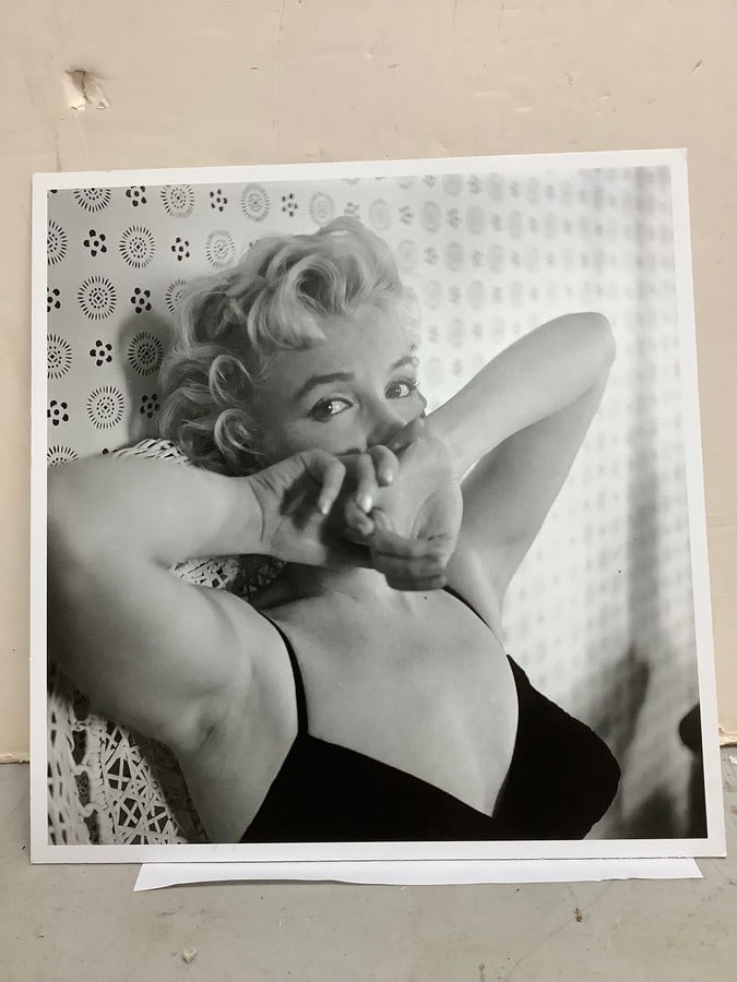 Cecil Beaton-Marilyn Monroe print on board(10.75in.x11.25in.) (1 of 1)
