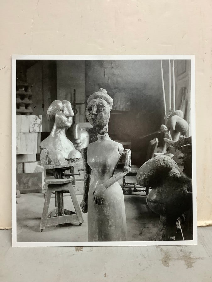 Cecil Beaton-Pablo Picasso print on board(10.75in.x11.25in.) (1 of 1)