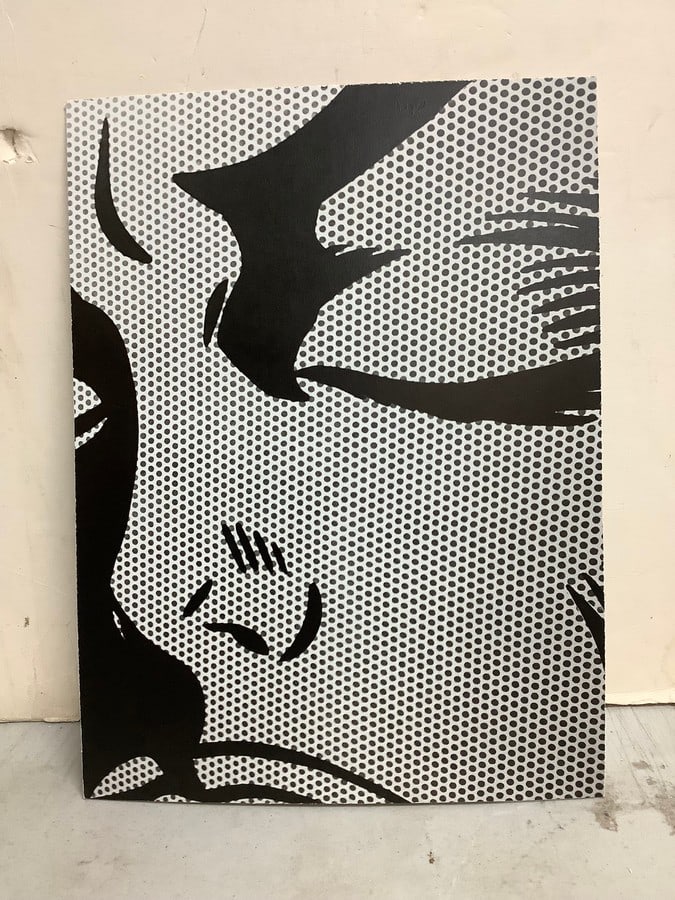 Roy Lichtenstein print on board(9.75in.x13in.) (1 of 1)