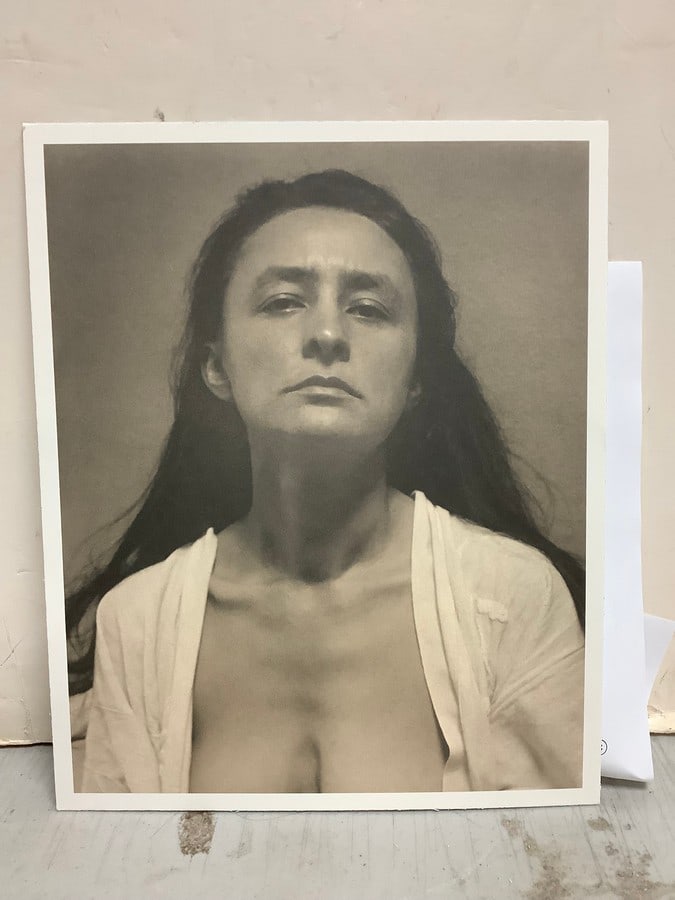 Georgia O'Keefe 1918 print by Alfred Stieglitz(8in.x10in.) (1 of 1)