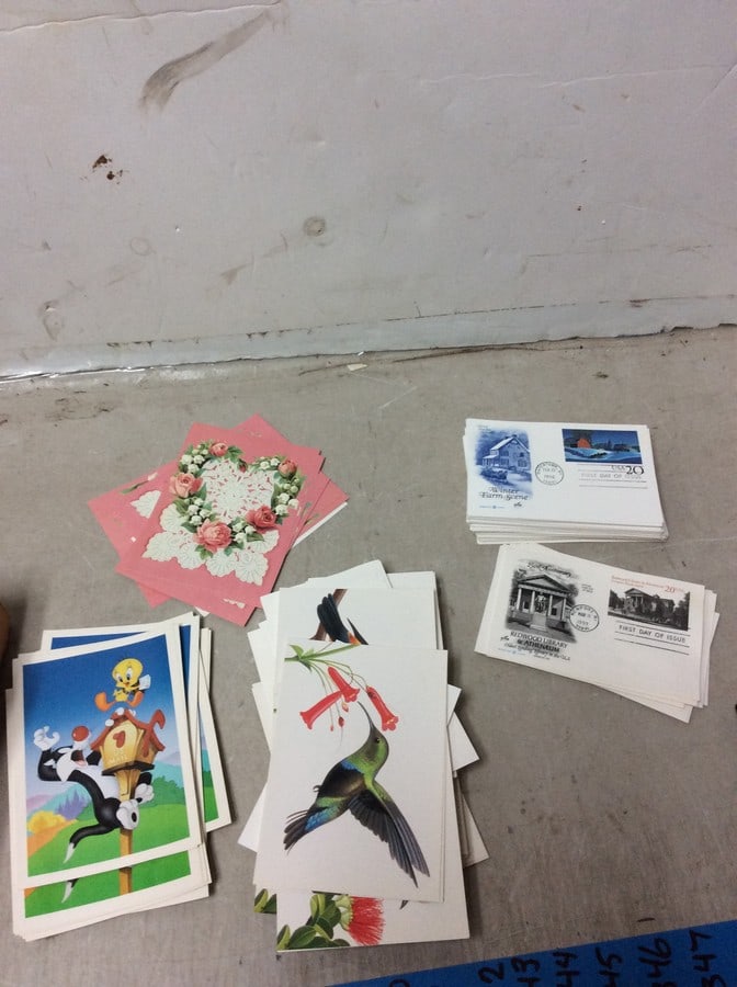 Lot of First Day Covers and Postcards (1 of 1)