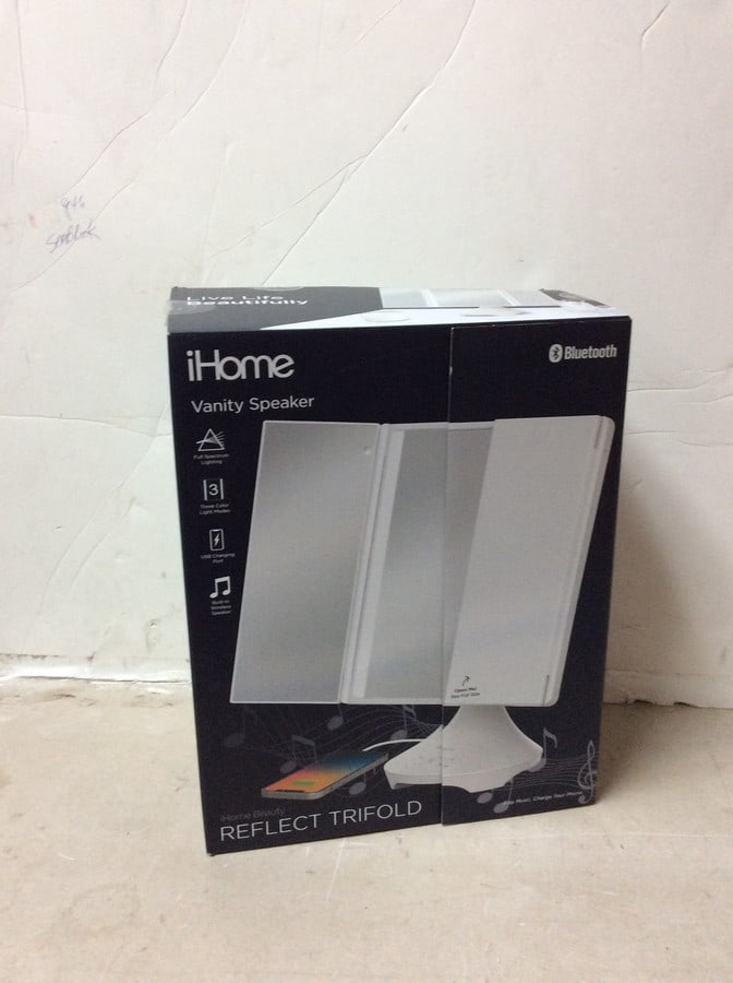 Ihome Vanity Bluetooth Speaker: Ihome Vanity Bluetooth Speaker