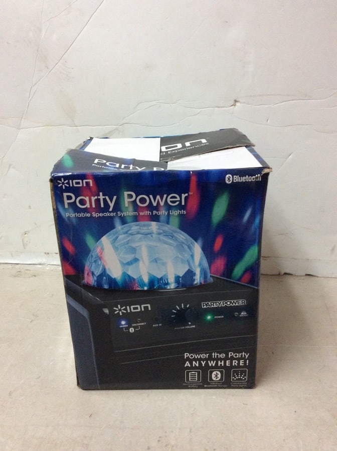 Ion Party Power Portable Speaker System With Lights (1 of 1)